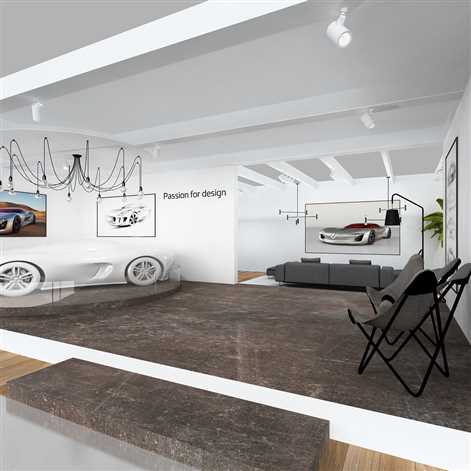 Concept Car Renault Trezor w garażu Renault Home